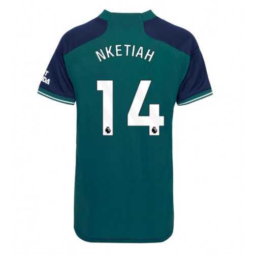 Arsenal Eddie Nketiah #14 Rezervni Dres za Ženska 2023-24 Kratak Rukav